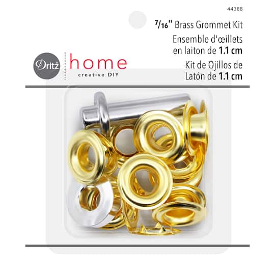 Dritz&#xAE; Home 7/16&#x22; Brass Grommet Kit with Tools